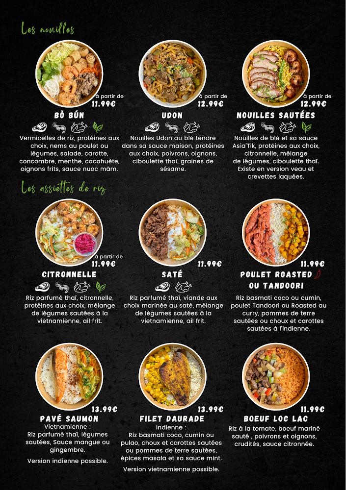 Asia'Tik - Menu Image 1